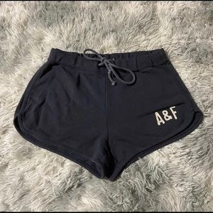 Abercrombie blue sweat shorts